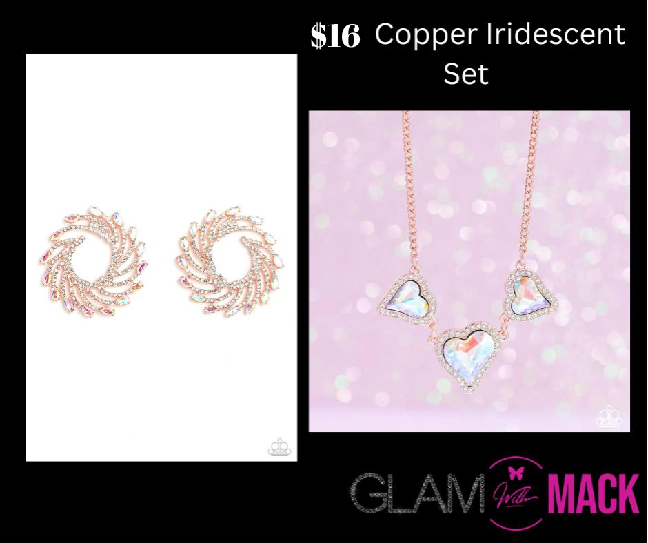 Copper Iridescent Set