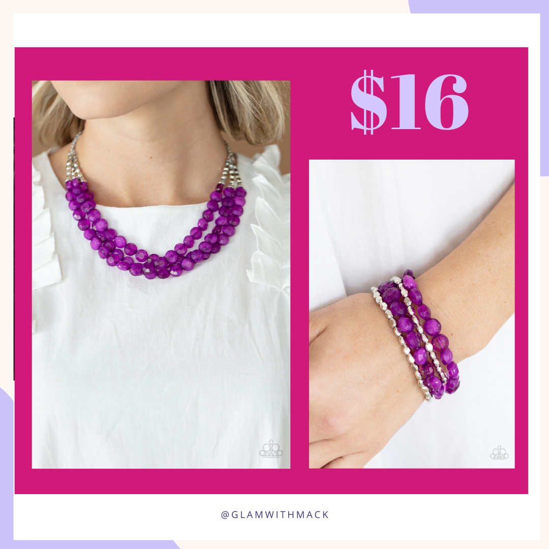 Paparazzi Pacific Necklace & Set