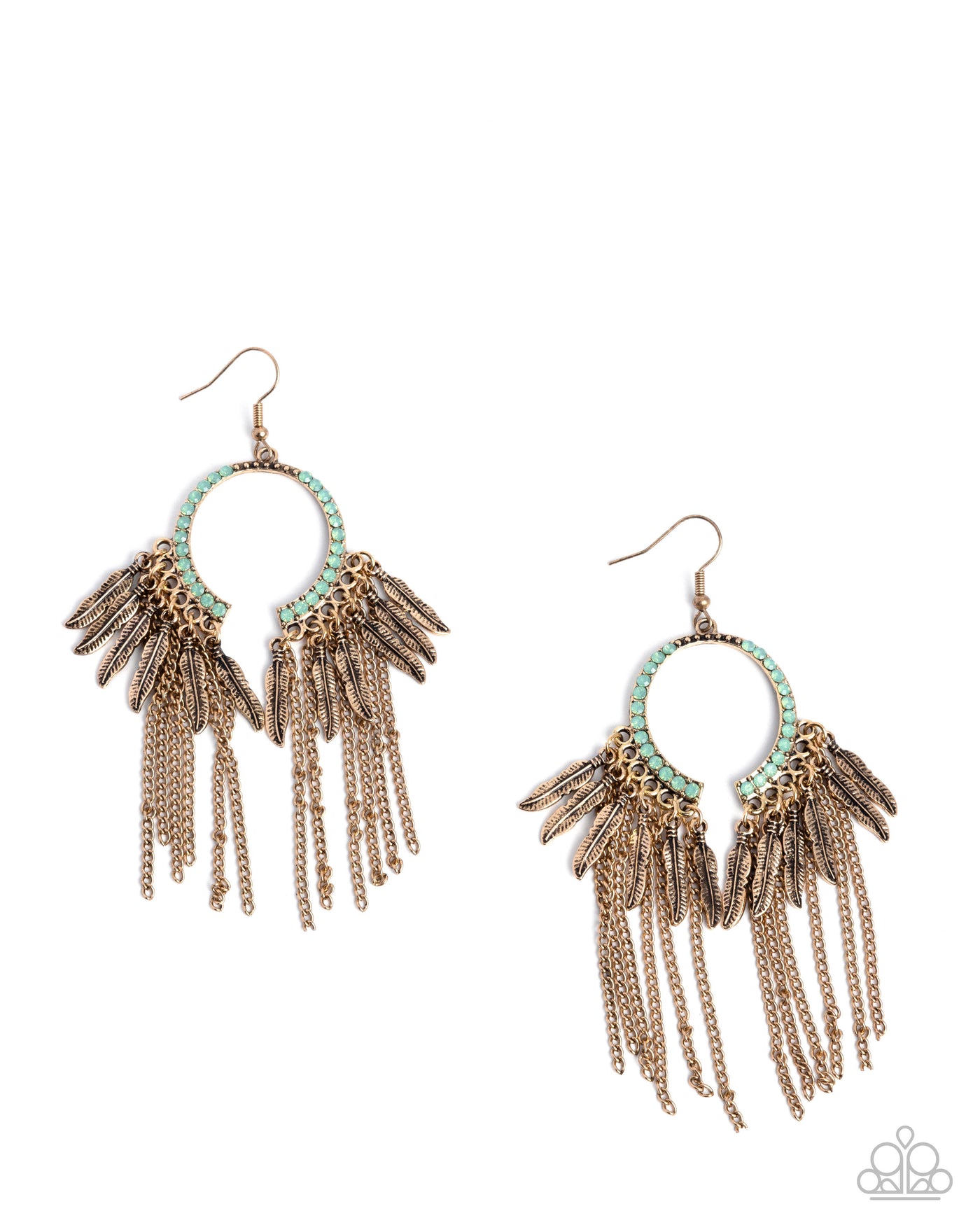 Paparazzi Free-Spirited Fringe - Green
