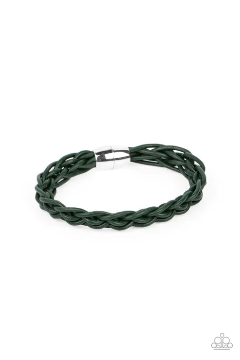 Paparazzi ♥ Cattle Ranch - Green ♥ Bracelet