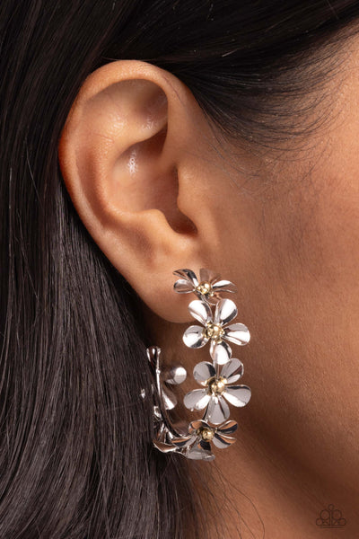Paparazzi Floral Flamenco Earrings
