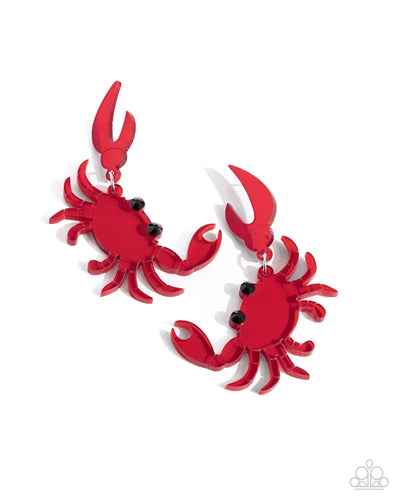 Paparazzi Crab Couture - Red