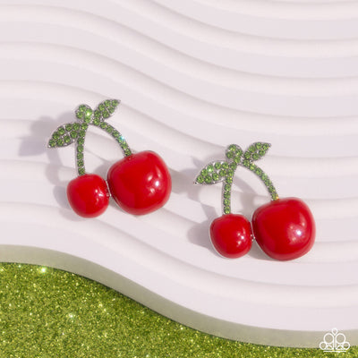 Paparazzi Charming Cherries - Red