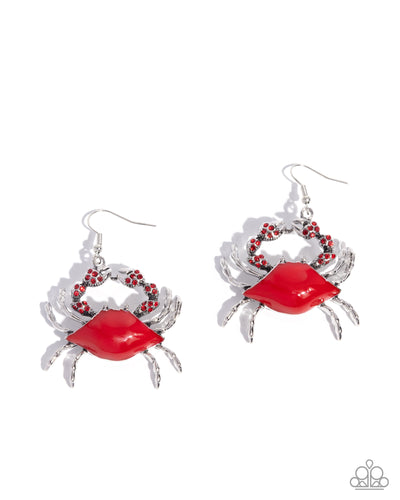 Paparazzi Colorful Crab - Red