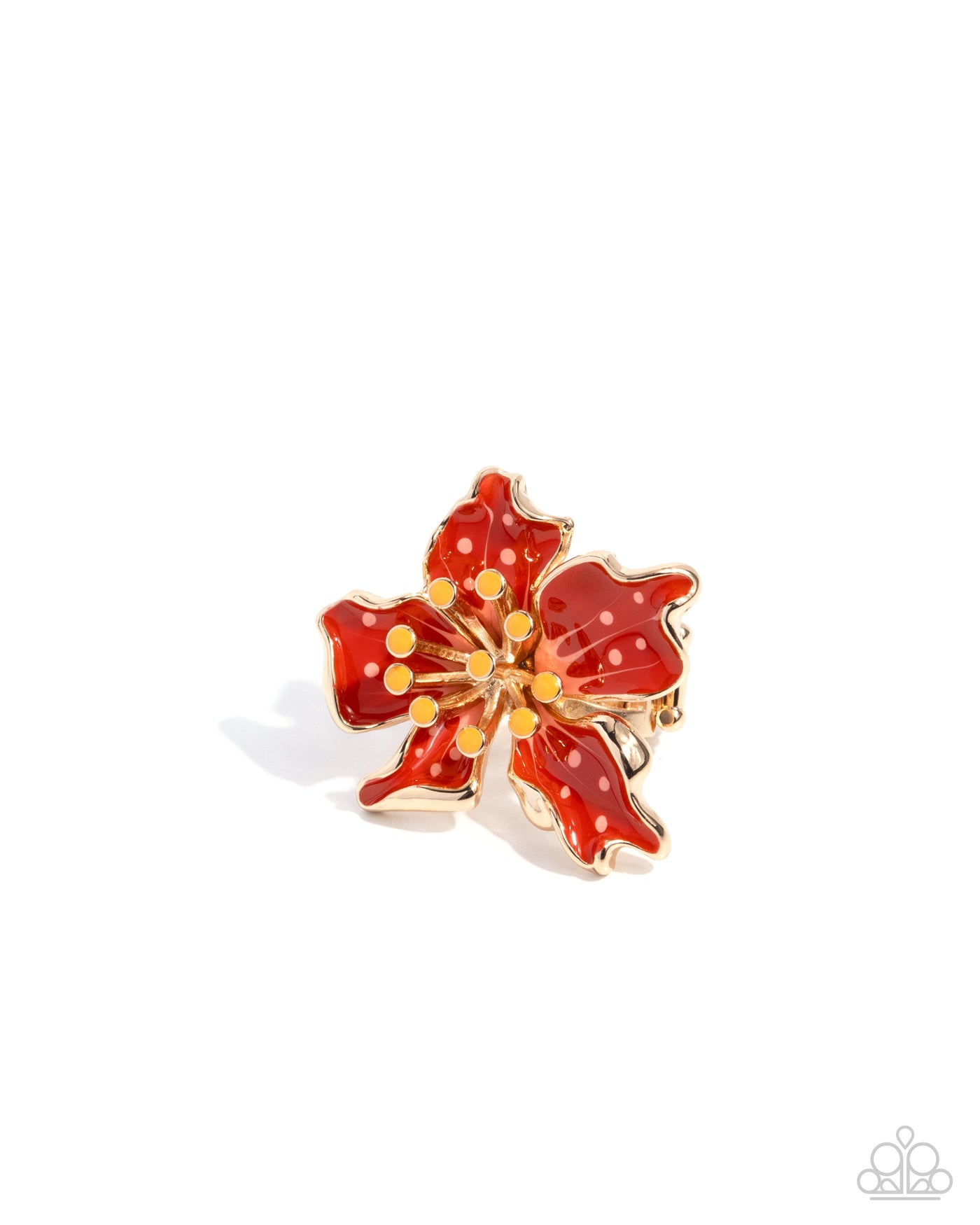 Paparazzi Fast Florals - Red