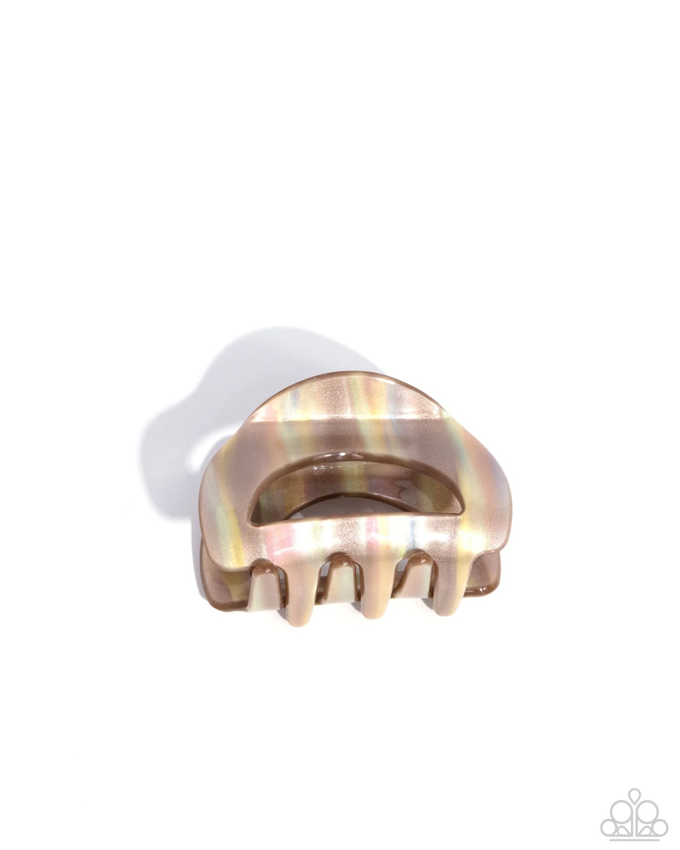 Paparazzi Striped Shopaholic - Brown