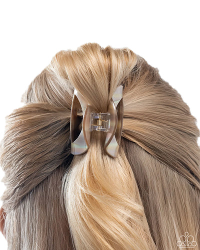 Paparazzi Striped Shopaholic - Brown