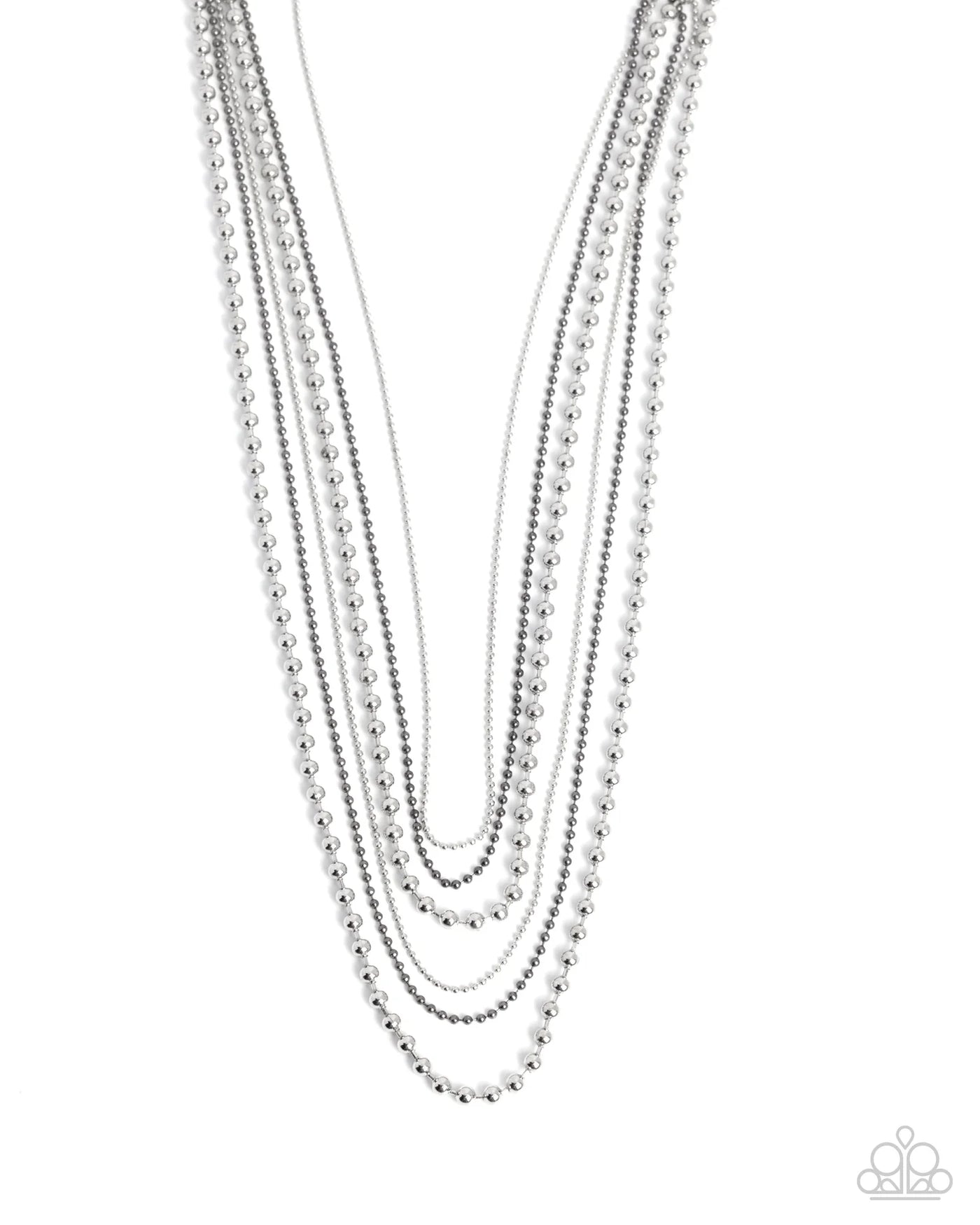 Paparazzi Lockdown Layers - Silver