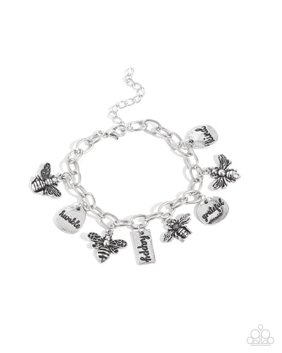 Paparazzi Compassionate Charm - Silver