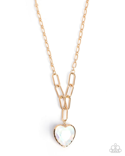 Paparazzi HAUTE Heart - White
