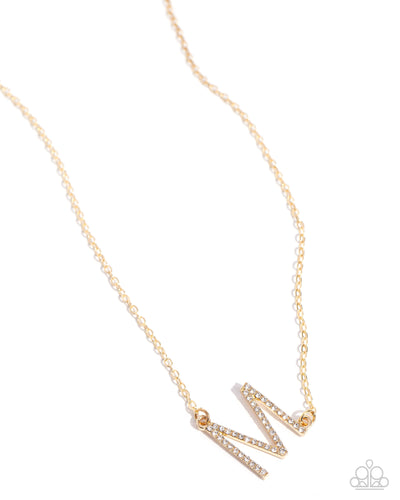 Paparazzi INITIALLY Yours - Gold