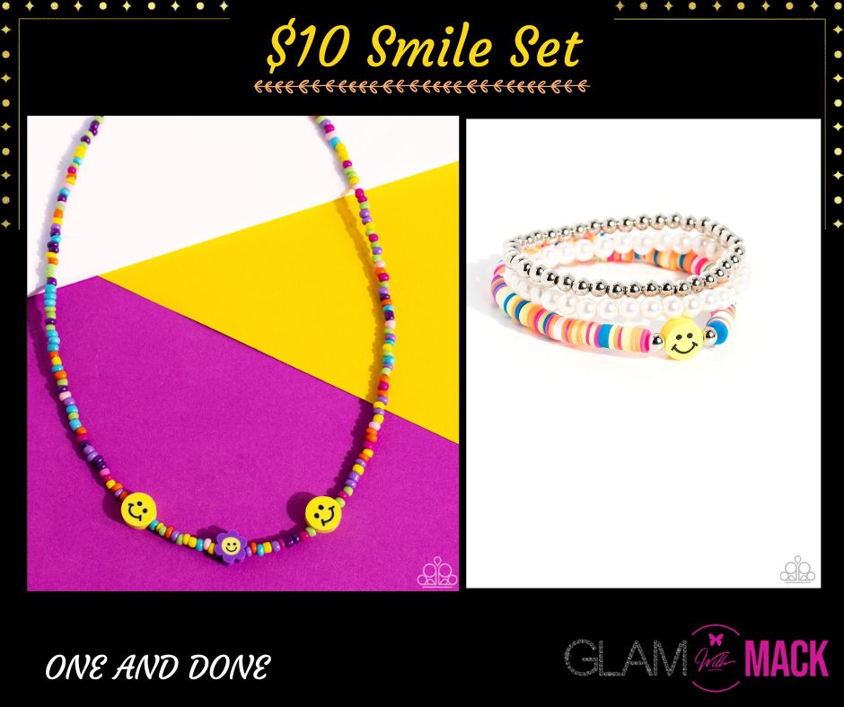 Yellow Smiley Face Set