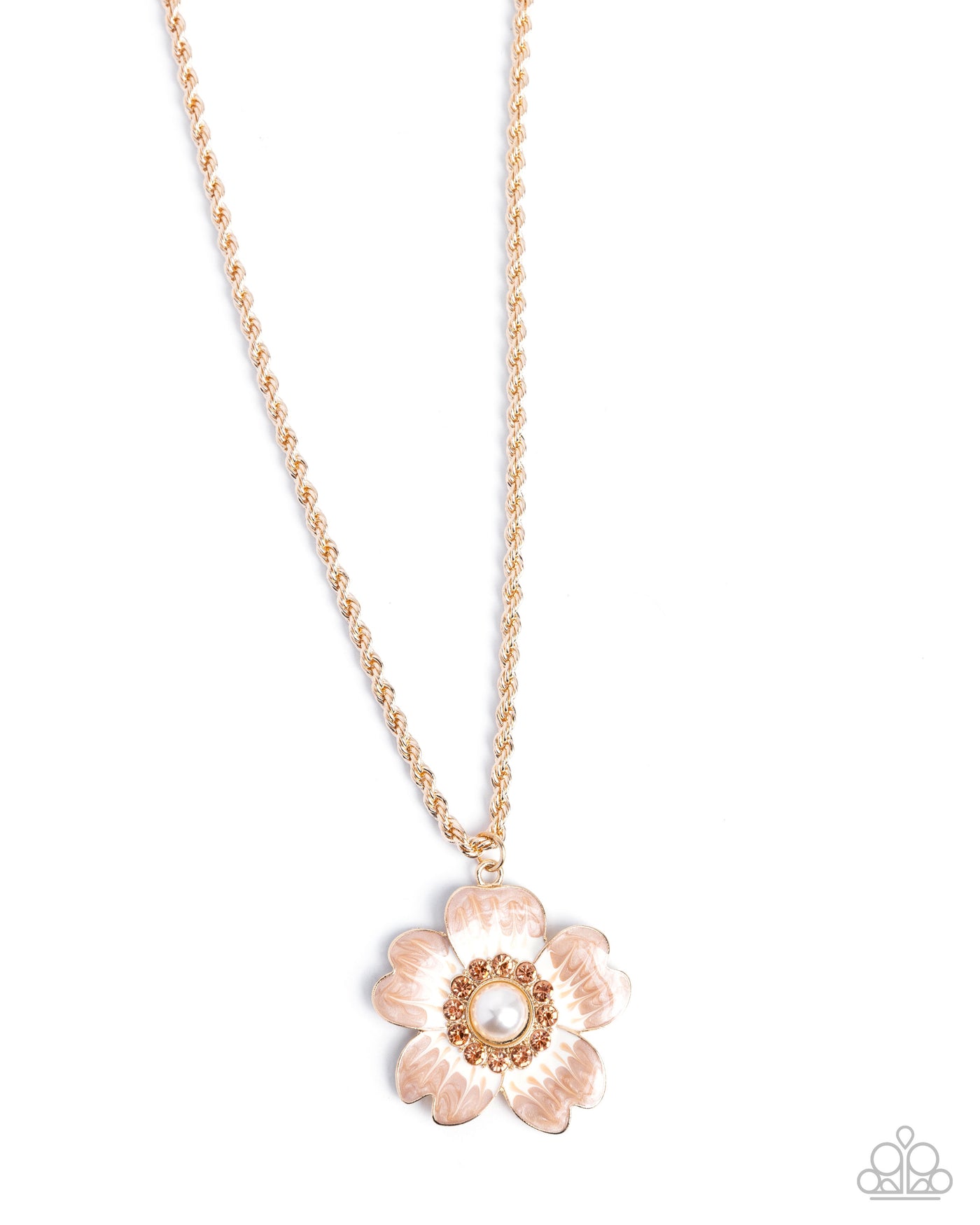 Paparazzi Perennial Pendant - Brown