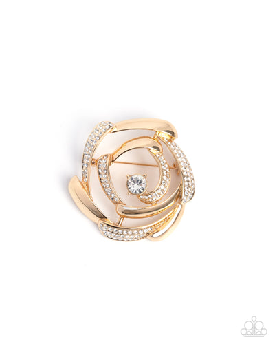 Paparazzi Singing Spirals - Gold