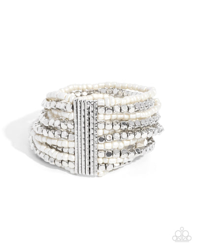 Paparazzi Spirited Stack - White
