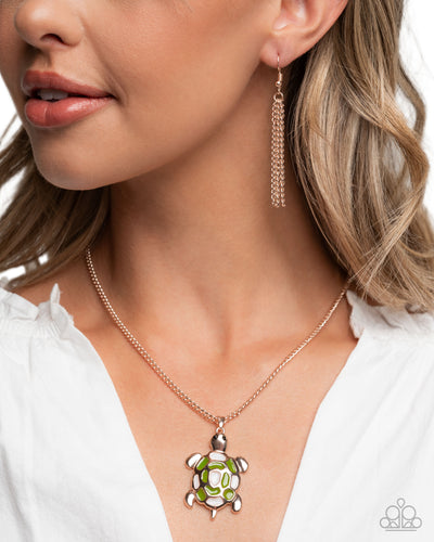 Paparazzi Turtle Theme Set - Rose Gold