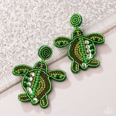 Paparazzi Turtle Tapestry - Green