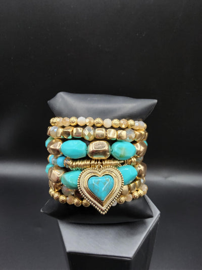 Paparazzi Heartthrob Minimalist SweetStack - Blue