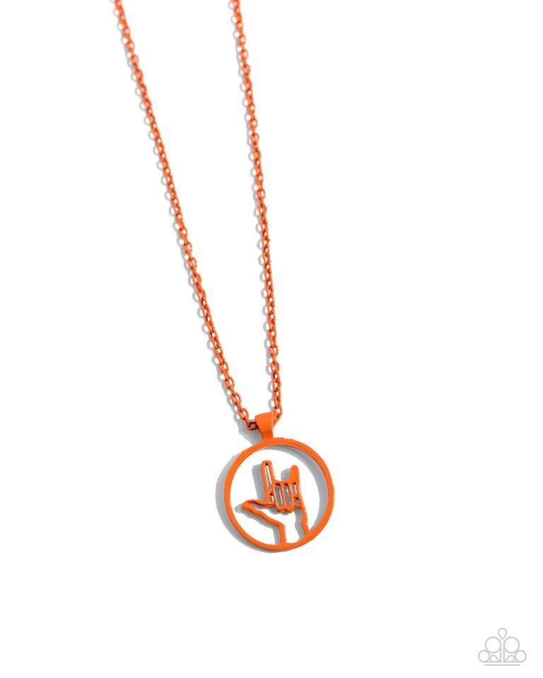 Paparazzi Abstract ASL Necklace