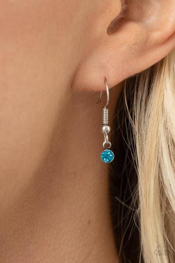 Paparazzi Maternal Blessings - Blue - Mother's Day Necklace