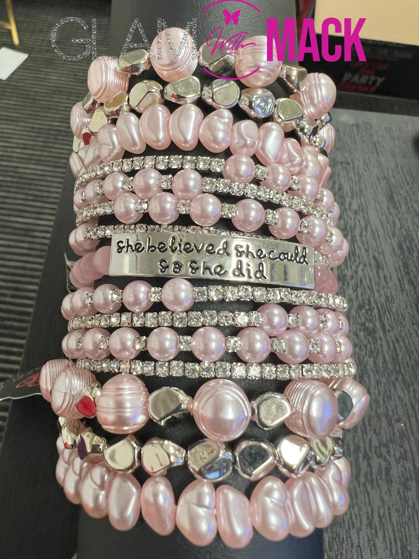 Pink She Believed She Could SweetStack