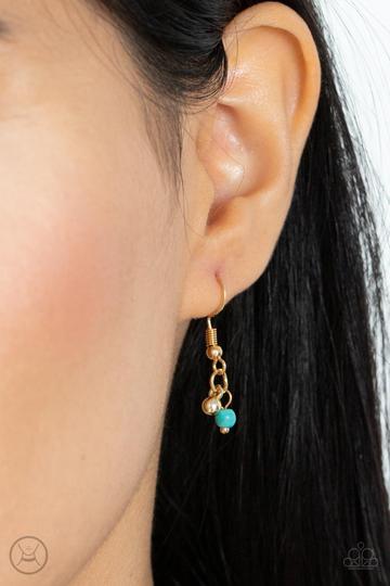 Paparazzi Sahara Social - Gold - Necklace & Earrings