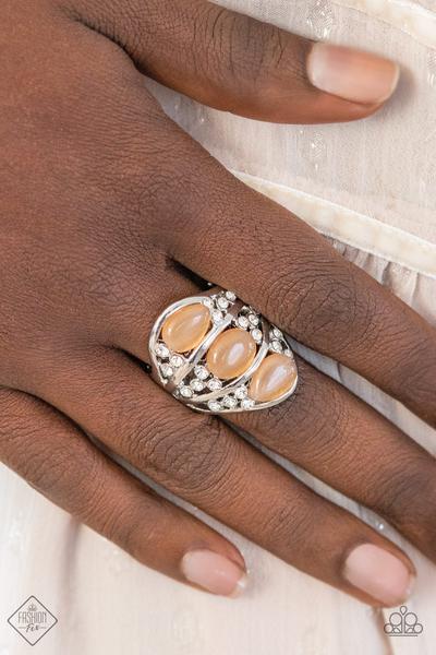 Paparazzi Accessories Underrated Shimmer - Orange Ring