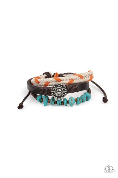 Paparazzi Terrain Trend - Orange - Bracelet